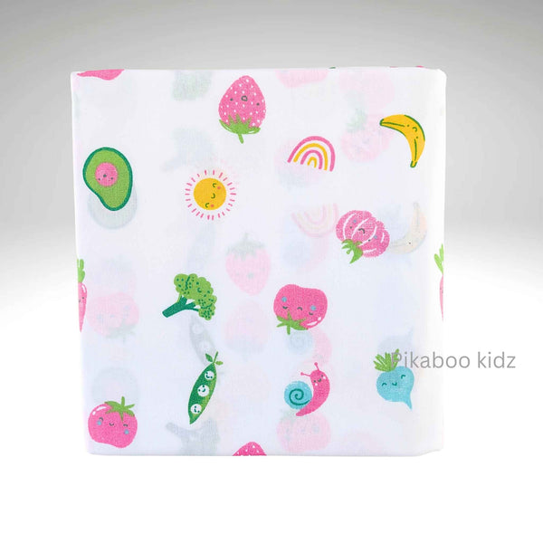 Organic Cradle cloth –  Veggies