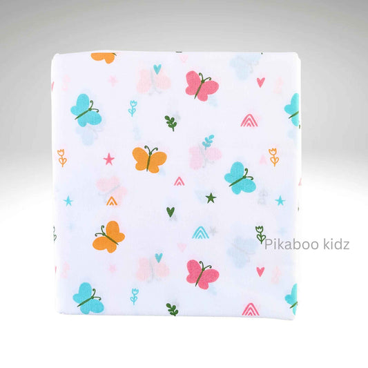 Organic Cradle cloth – Butterflies