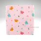 Organic Cradle cloth –  Pink butterflies