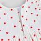 crinkle muslin fullsleeve frock - hearts