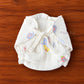 Crinkle Muslin Baby Nappy – Soft Printed Cloth Nappy Elephant | Pikaboo Kidz