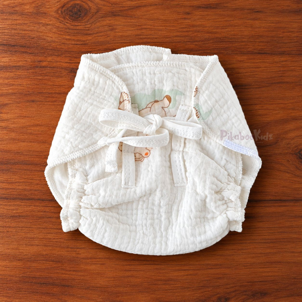 Crinkle Muslin Baby Nappy – Soft Printed Cloth Nappy Unicorn| Pikaboo Kidz