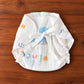 Crinkle Muslin Baby Nappy – Soft Printed Cloth Nappy Whales | Pikaboo Kidz
