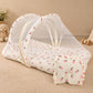 Crinkle Muslin Baby Net BED – Flowers