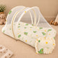 Crinkle Muslin Baby Net BED – Dino