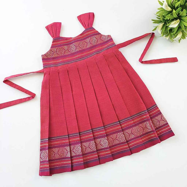 Ethnic frill frock 6-12M - alt view