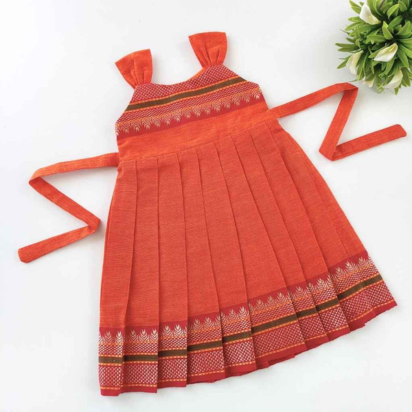 Ethnic frill frock 6-12M - alt view