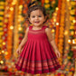 Ethnic frill frock 6-12M