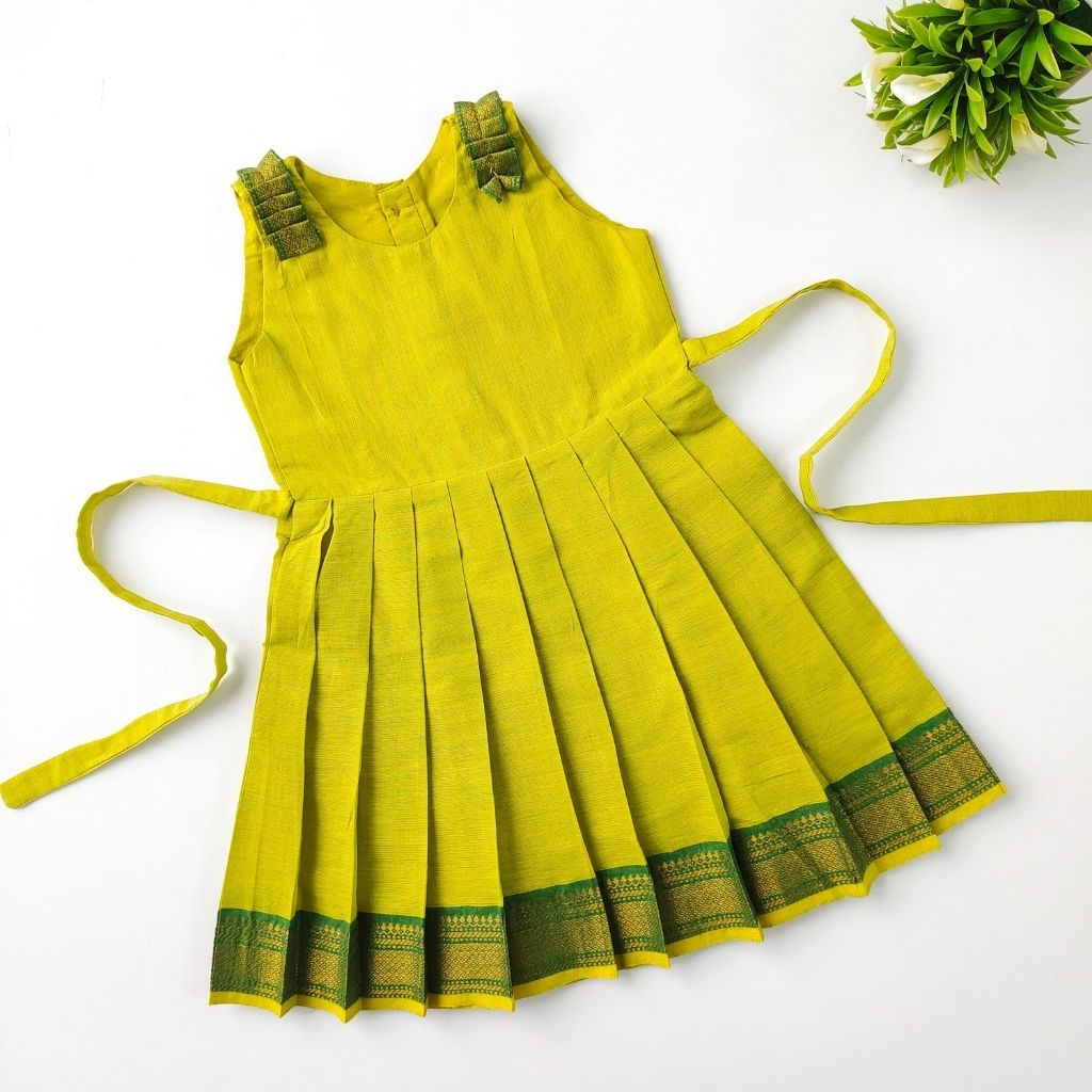 Ethnic frock - Green