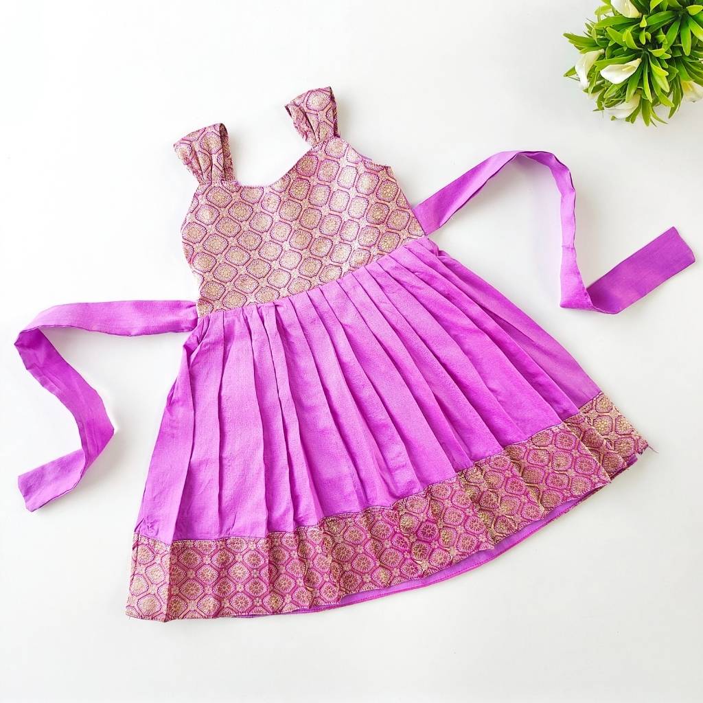 Ethnic frock - Lilac