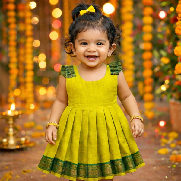 Ethnic frock - Green