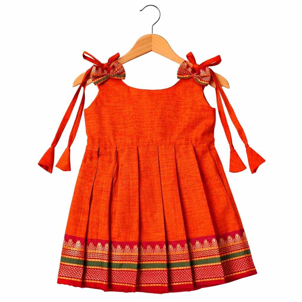 Ethnic frock 0-3M knot type