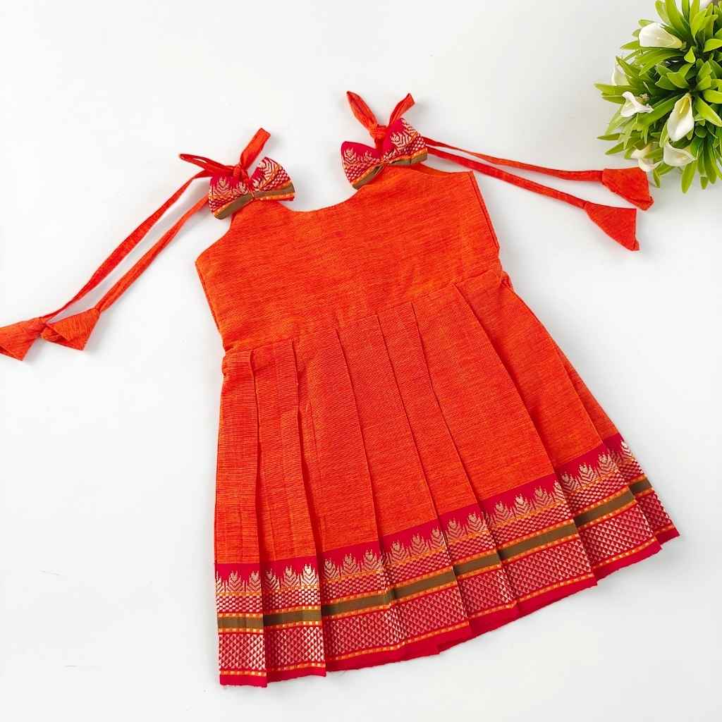 Ethnic frock 0-3M knot type