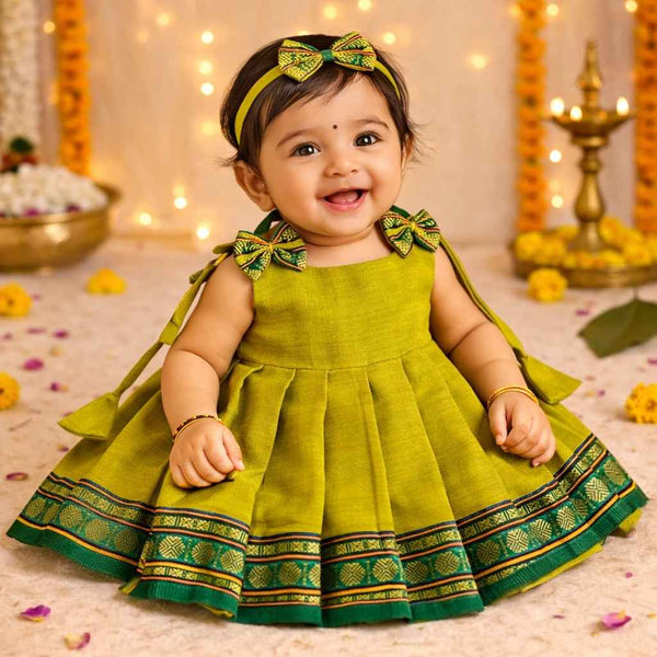 Ethnic frock 0-3M knot type