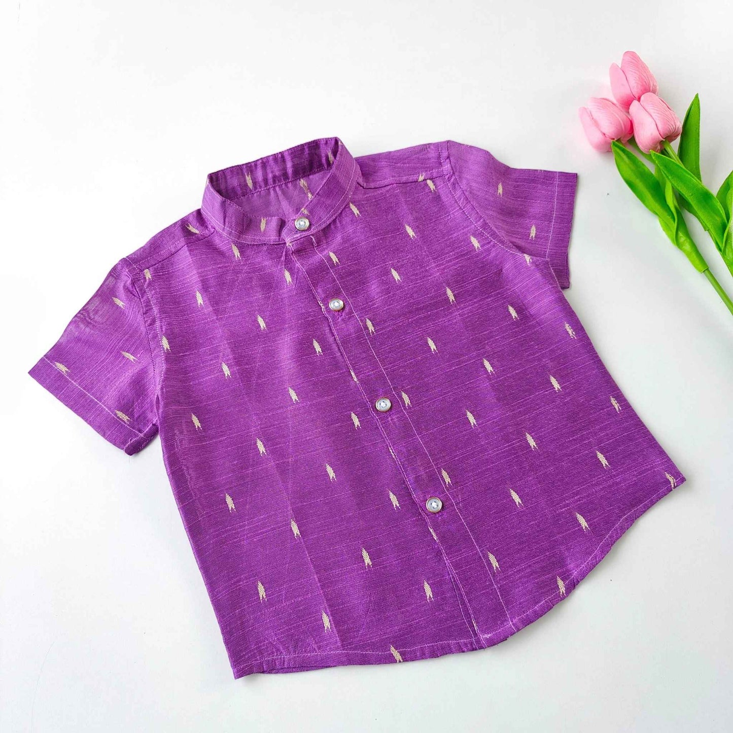 Ethnic Shirts - Purple