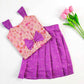 Ethnic Top & Skirts - Purple