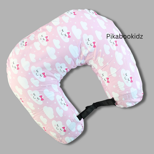 Feeding Pillow – Pink bow