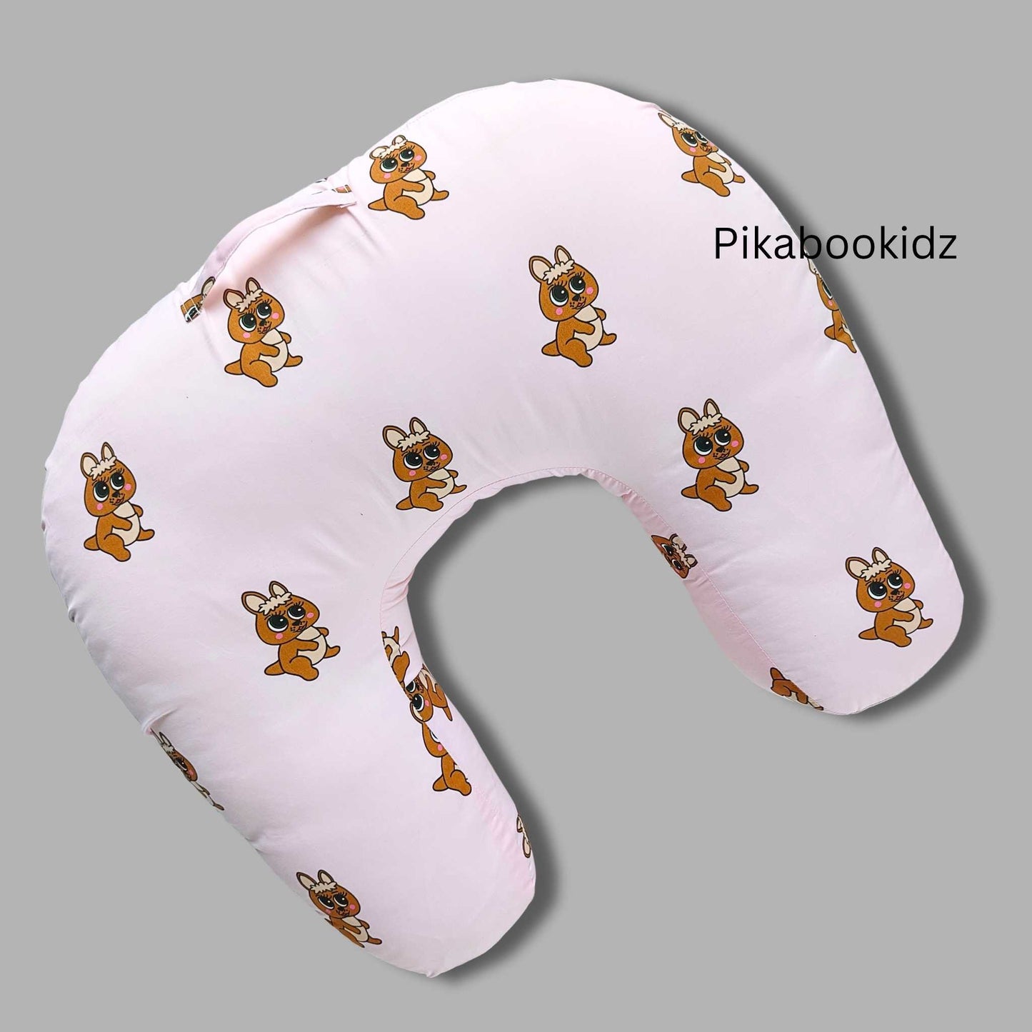 Feeding Pillow – Pink bow