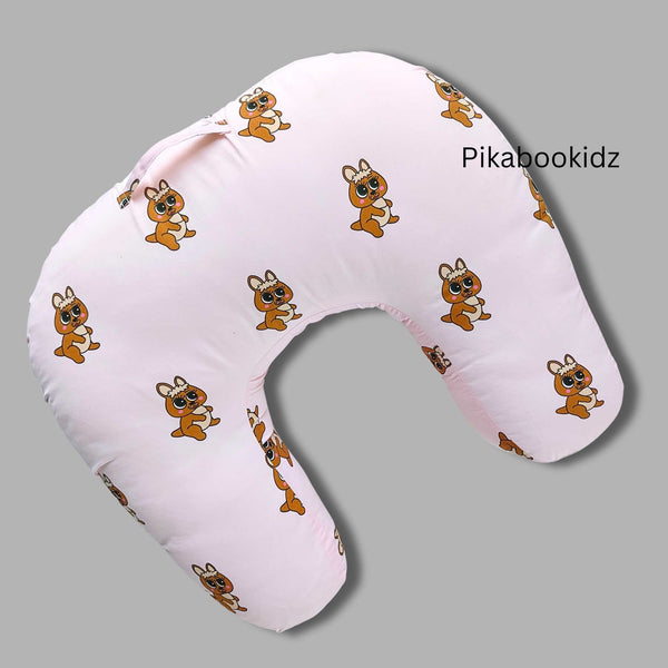 Feeding Pillow – Pink bow