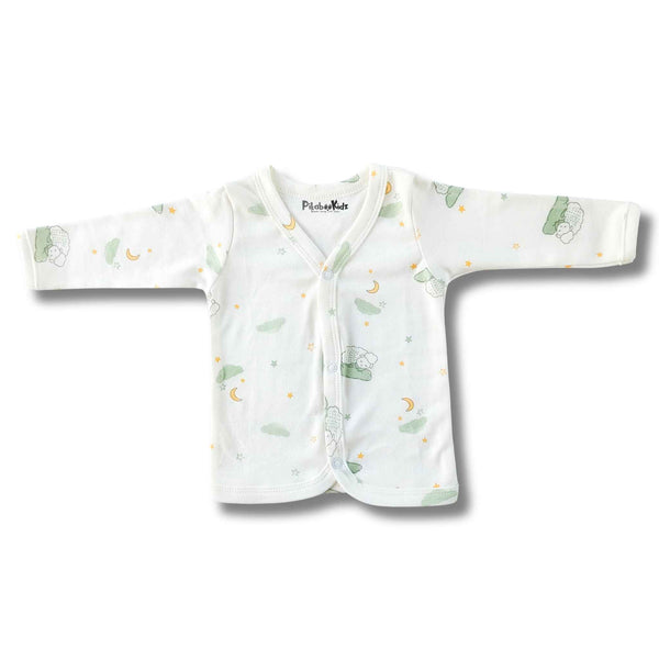 Organic cotton Full sleeve Jabla 0-3M - Sheep