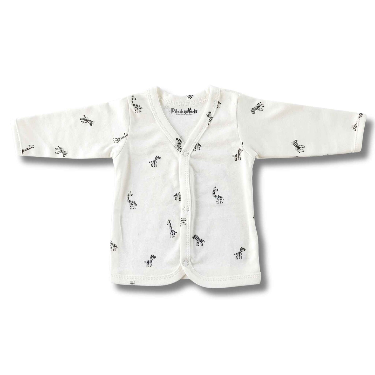 Organic cotton Full sleeve Jabla 0-3M - Zebra