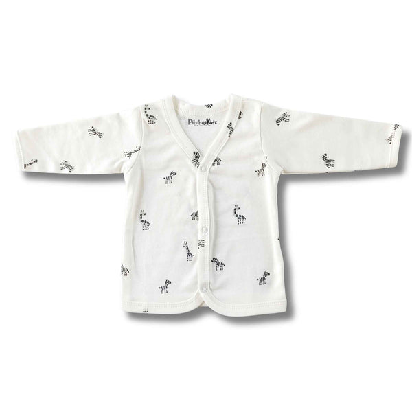 Organic cotton Full sleeve Jabla 0-3M - Zebra