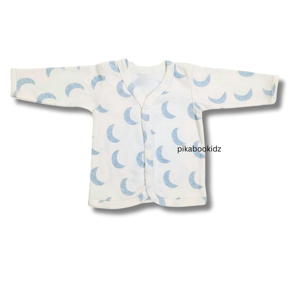 Organic cotton Full sleeve Jabla 0-3M - Moons