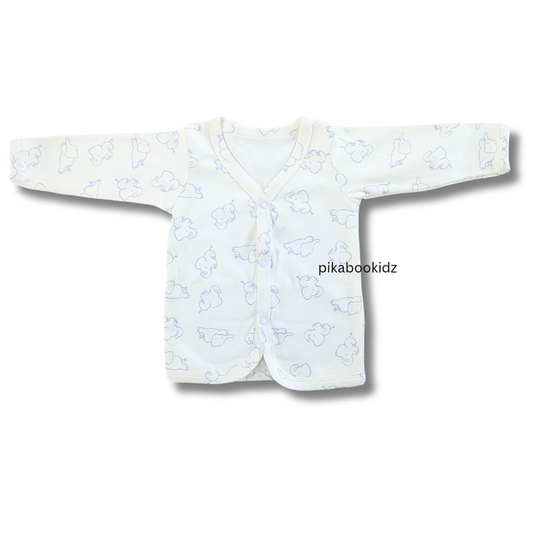 Organic cotton Full sleeve Jabla 3-6M - Elephants