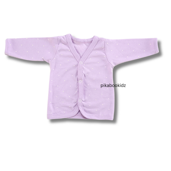 Organic cotton Full sleeve Jabla 0-3M - Purple