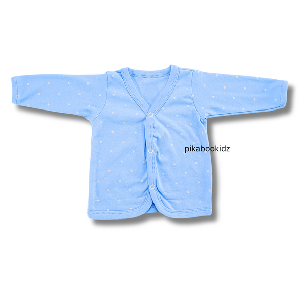 Organic cotton Full sleeve Jabla 3-6M - Blue