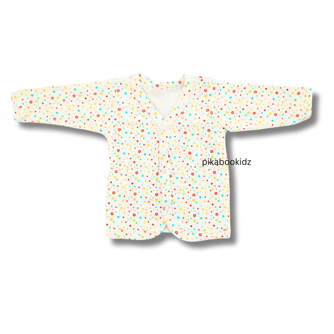 Organic cotton Full sleeve Jabla 0-3M - Stars