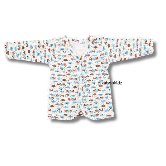 Organic cotton Full sleeve Jabla 0-3M - Cars