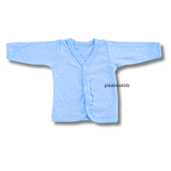 Organic cotton Full sleeve Jabla 0-3M - Blue