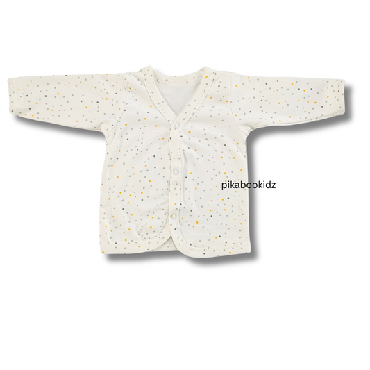 Organic cotton Full sleeve Jabla 0-3M - Colorful Dots