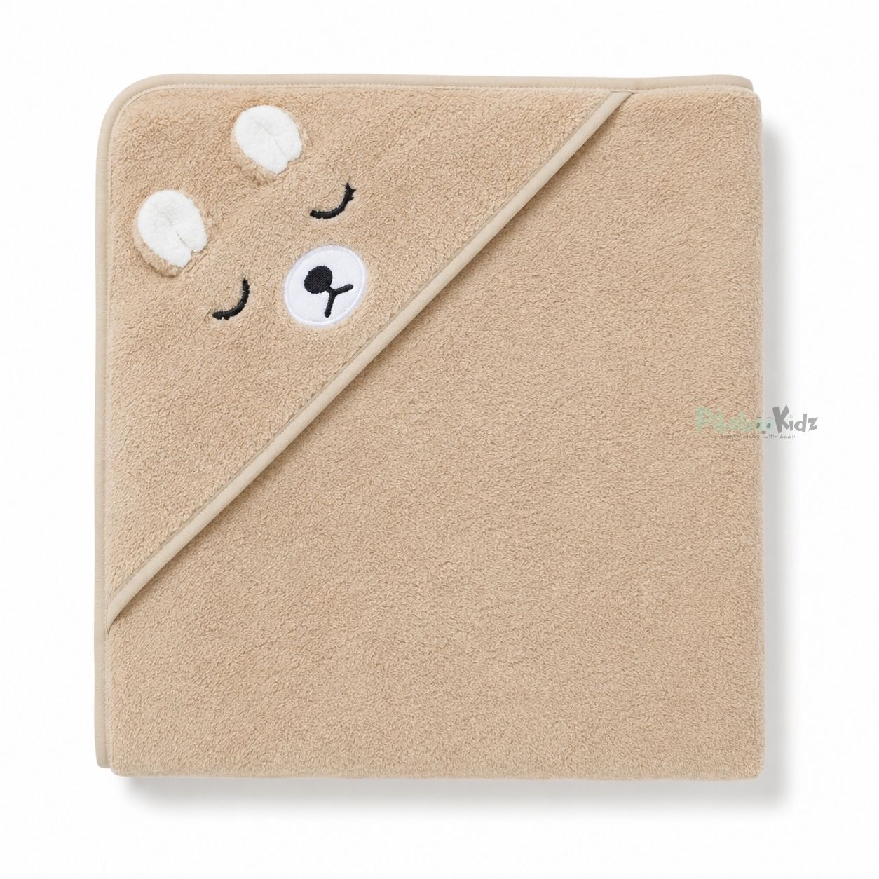 Microfiber Hooded Towel - Cream