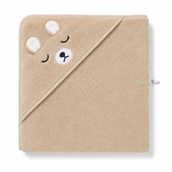 Microfiber Hooded Towel - Cream - alt view