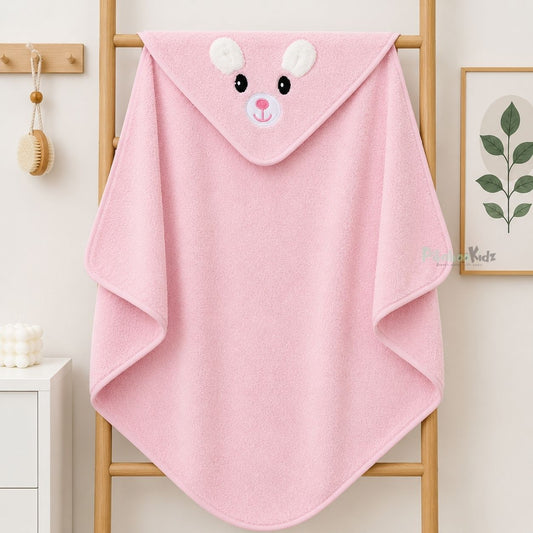 Microfiber Hooded Towel - Pink