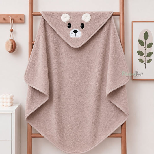 Microfiber Hooded Towel - Blush