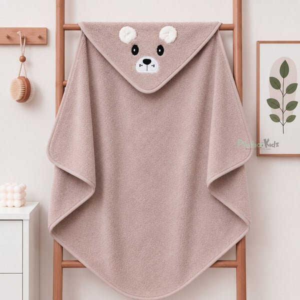 Microfiber Hooded Towel - Blush
