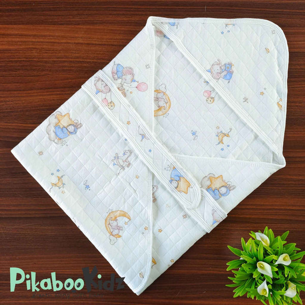Muslin Hooded Wrapper / Blanket – Party Elephants