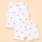 Muslin Jabla & Shorts Set - Dots