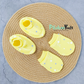 Mittens Booties Set – Yellow Stars