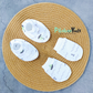 Mittens Booties Set – Boats Green