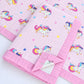 Muslin 6 layer Receiving Blanket Colour
