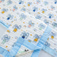 Muslin 6 layer Receiving Blanket - Bunny