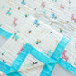 Muslin 6 layer Receiving Blanket - Lama