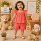 Muslin babygirl coords - Honey bees