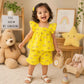 Muslin babygirl coords - Yellow