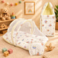 Muslin Carry Nest + Net Bed Combo - Space teddy