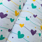 Muslin Carry Bed - Hearts